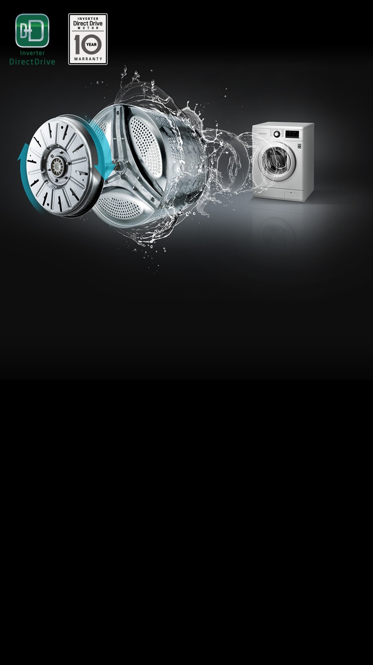 ПО-МАЛКО ВИБРАЦИИ И ШУМ с  Inverter Direct Drive